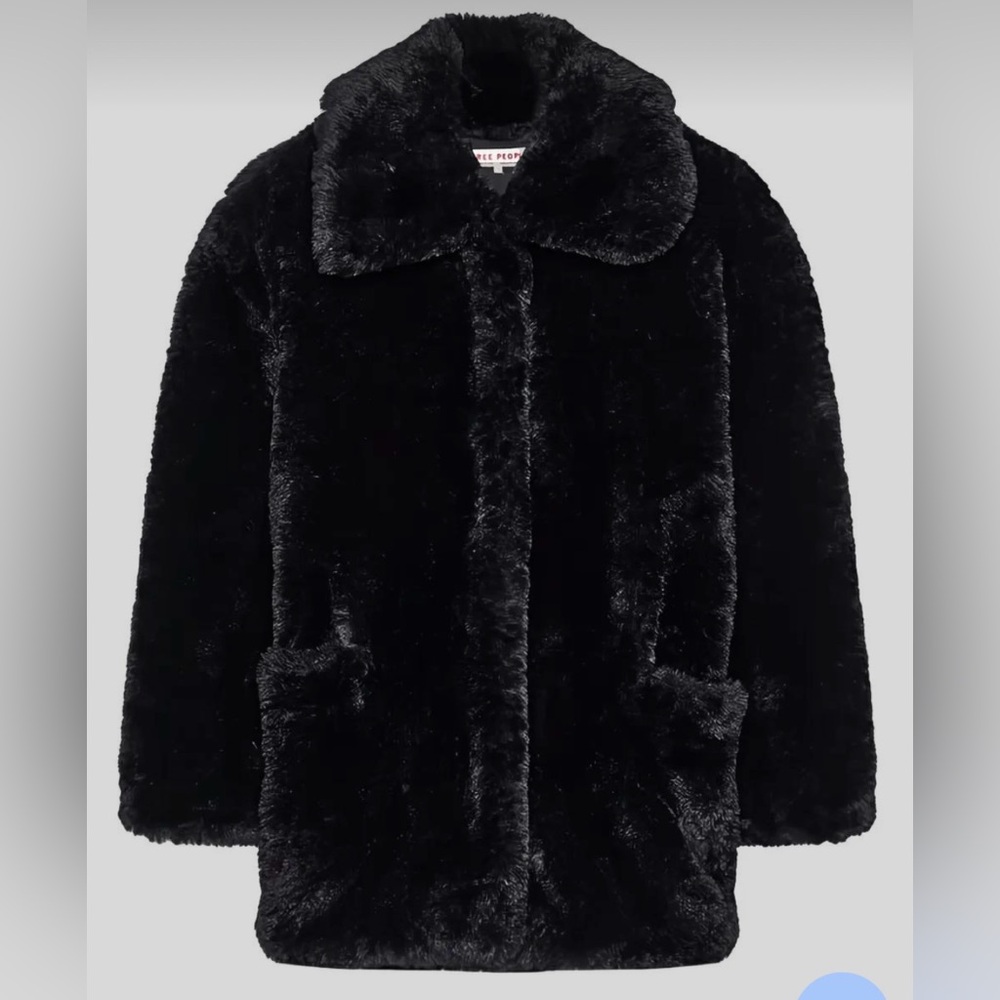 Free People Pretty Perfect Faux Fur Coat